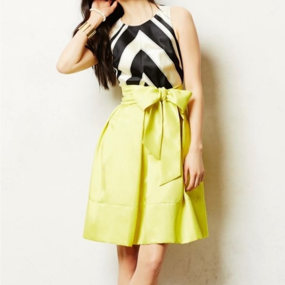 Anthropologie Moulinette Soeurs Miel Dress Fit and Flare size:6